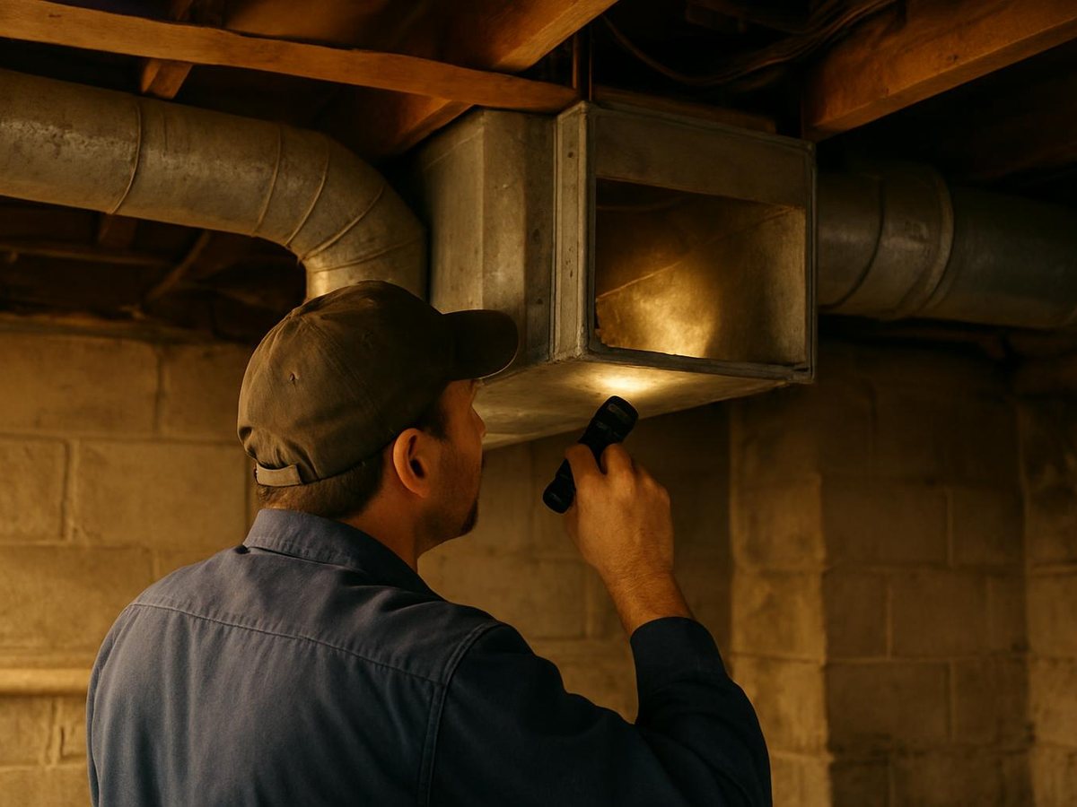 Ryder Air Duct Services work in Garden City